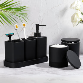 YMXYJM toothbrush holder keeps brushes organized on the sink