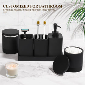 YMXYJM vanity tray holds soap and perfume with a chic finish