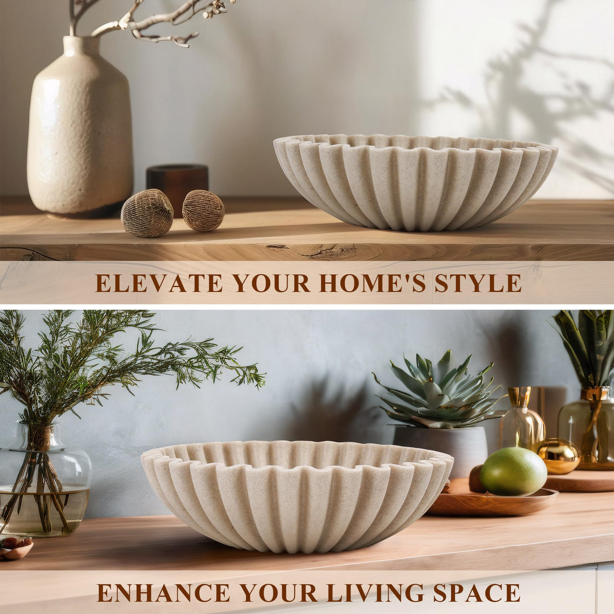 YMXYJM catch-all bowl for candles, potpourri, or accessories.
