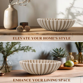 YMXYJM catch-all bowl for candles, potpourri, or accessories.