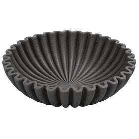 YMXYJM large decorative bowl, front view showing sculptural form and modern style