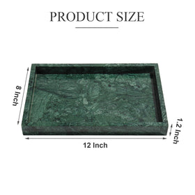 YMXYJM marble tray on dresser displaying jewelry and essentials