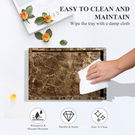 YMXYJM marble tray gift-ready elegant housewarming present.