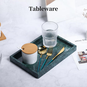 YMXYJM marble tray adding decor while organizing accessories