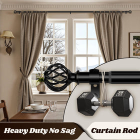 YNL 1-inch diameter rod provides sturdy drapery support.