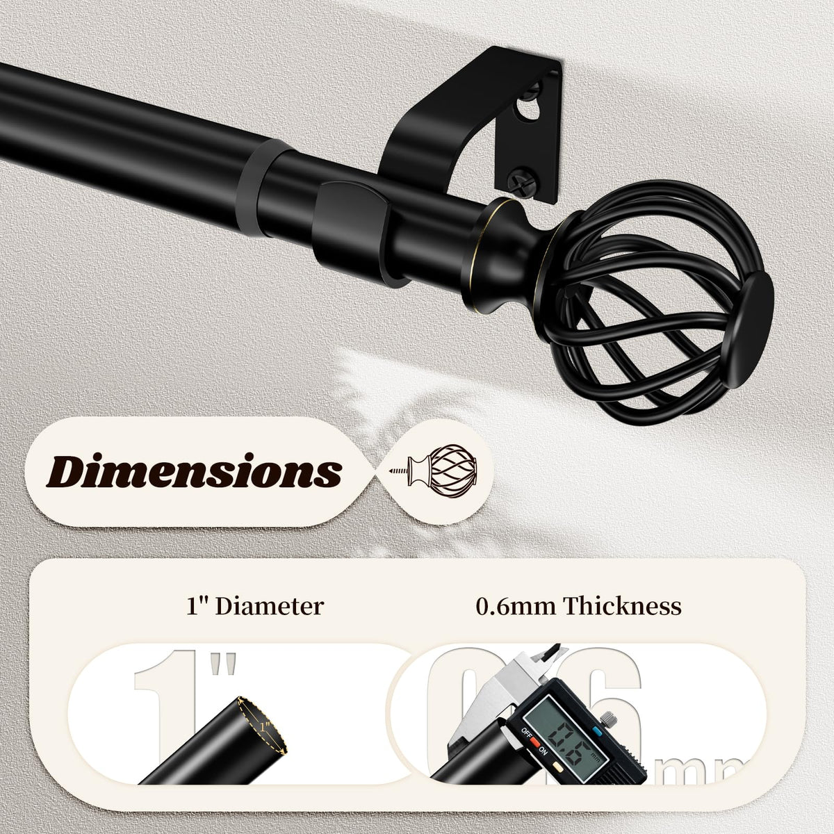 Brackets and end caps from YNL ensure clean, secure mounting