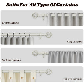 ynl curtain rod complements modern vintage farmhouse and boho styles