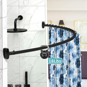 YNL rustproof aluminum construction resists corrosion in humid bathrooms