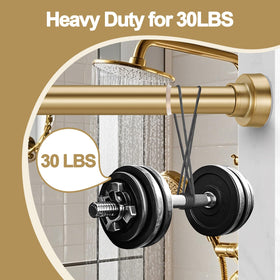 YNL tension shower rod humidity-resistant rust-proof finish