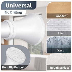 YNL non-slip rubber pads stabilize the rod during use.