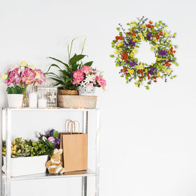 YNYLCHMX welcoming wreath for porch, entry, or living spaces.