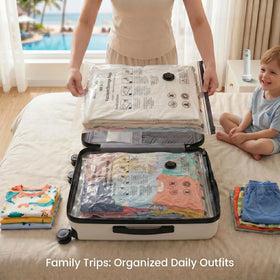 Yobobo airtight barrier keeps clothes fresh during long trips