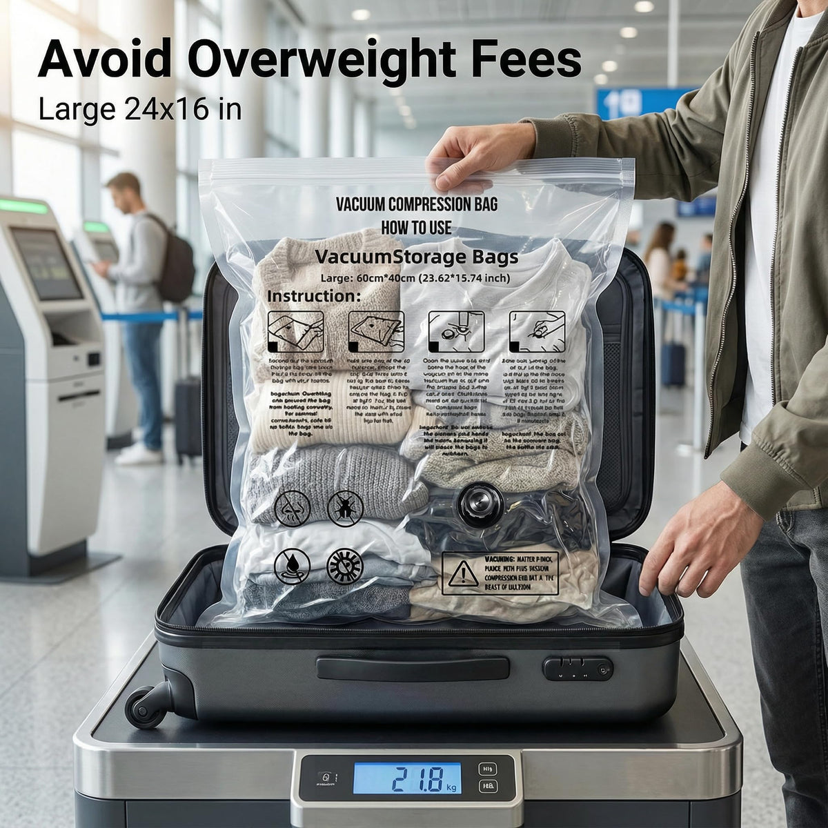 Yobobo flat-pack jackets with 80 percent compression save luggage space