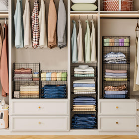 Yociyoga patent protected storage system offers durable organization.