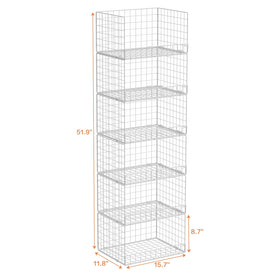 Yociyoga space-saving closet system enhances organization in any room.