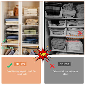 Yociyoga space-saving drawer organizer to reclaim floor space
