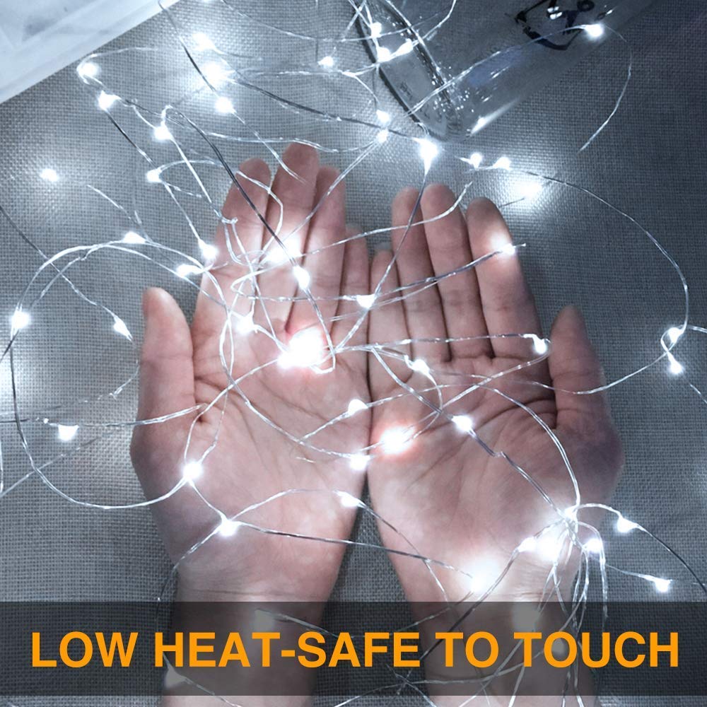 YOEEN fairy lights with a three-modes switch for versatile decor.