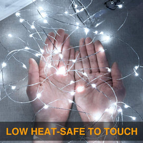 YOEEN fairy lights with a three-modes switch for versatile decor.