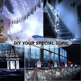 YOEEN mason jar centerpiece lights for elegant wedding décor.