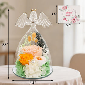 YOFIT extra-large preserved rose with rich, lasting colors for standout decor.