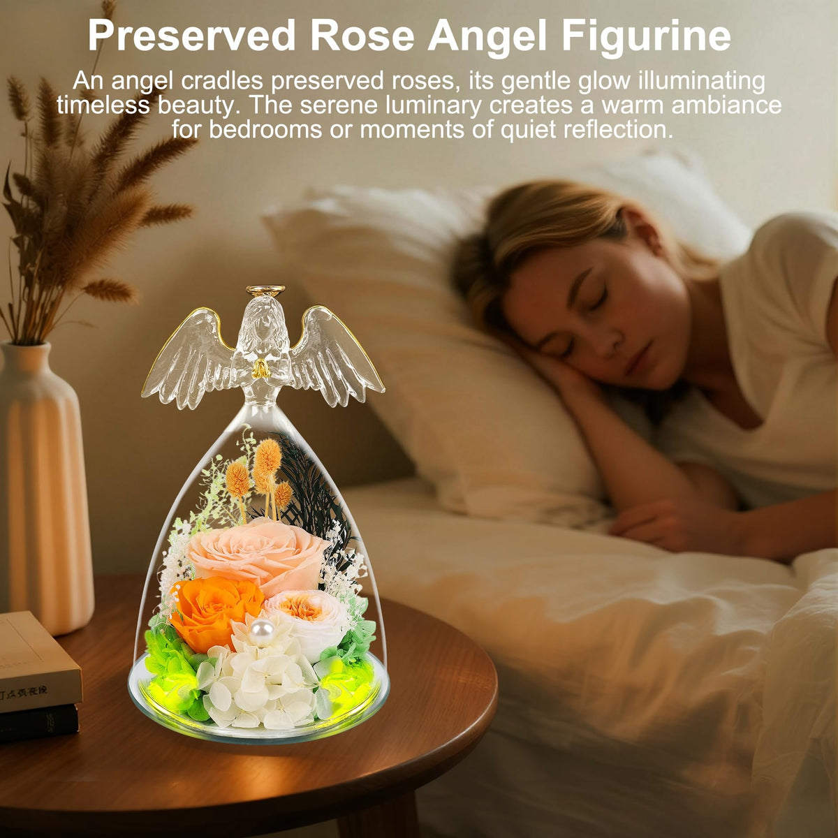 YOFIT handcrafted angel statue offers a unique, meaningful keepsake.