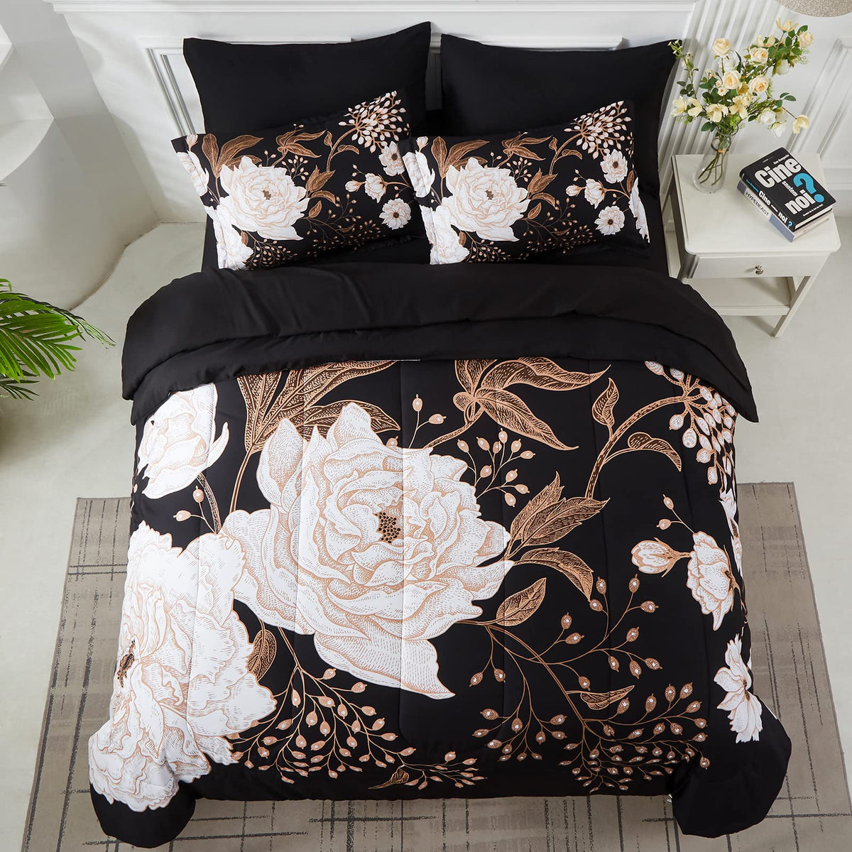 Close-up of soft microfiber bedding for breathable comfort