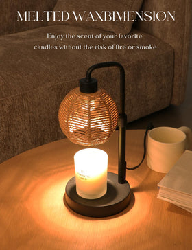 Yohonk boho-modern-candle-lamp-design adds chic warmth to living spaces.