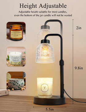 Yohonk candle warmer front view in a modern living room setup