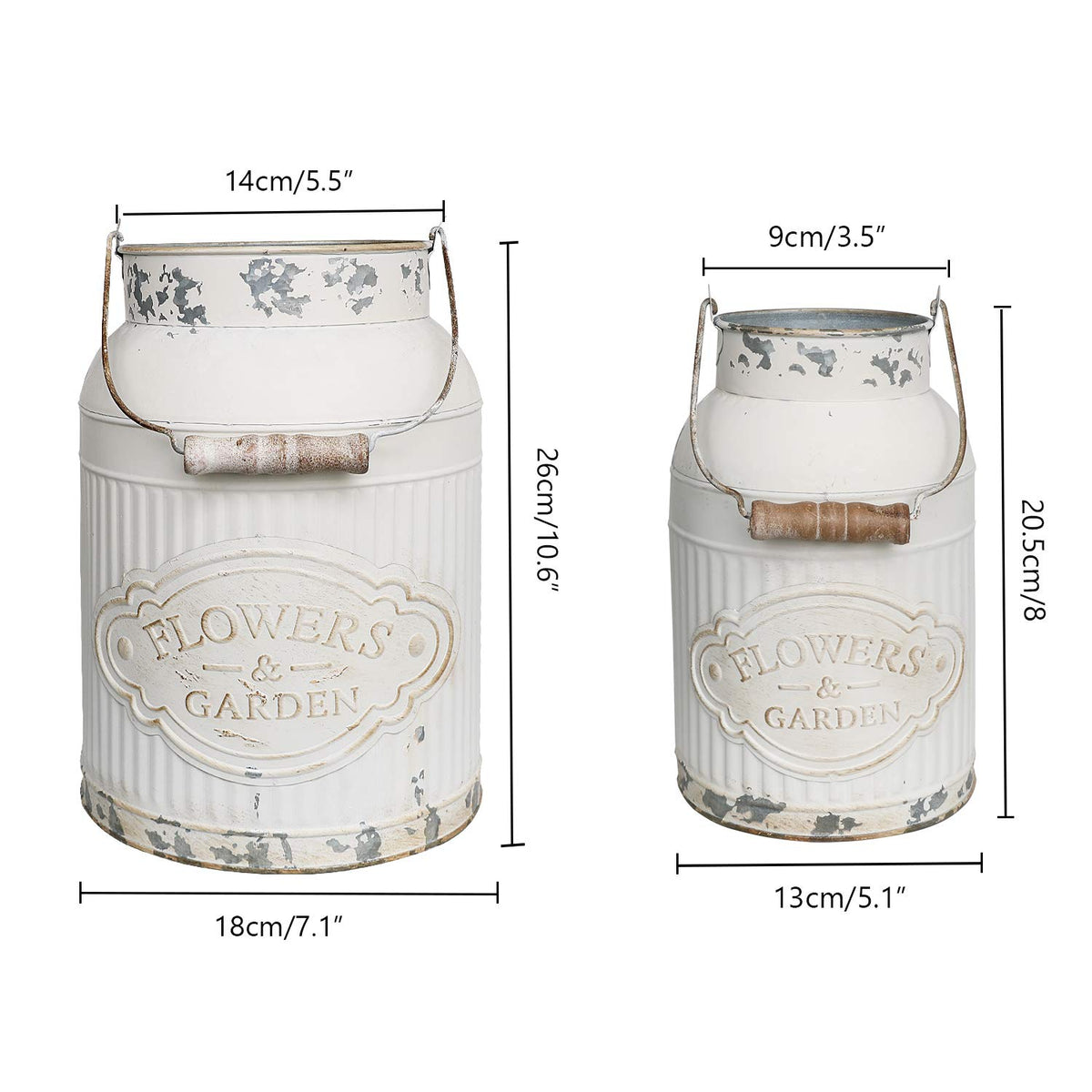 Yoillione milk jug vase small size fits compact spaces.