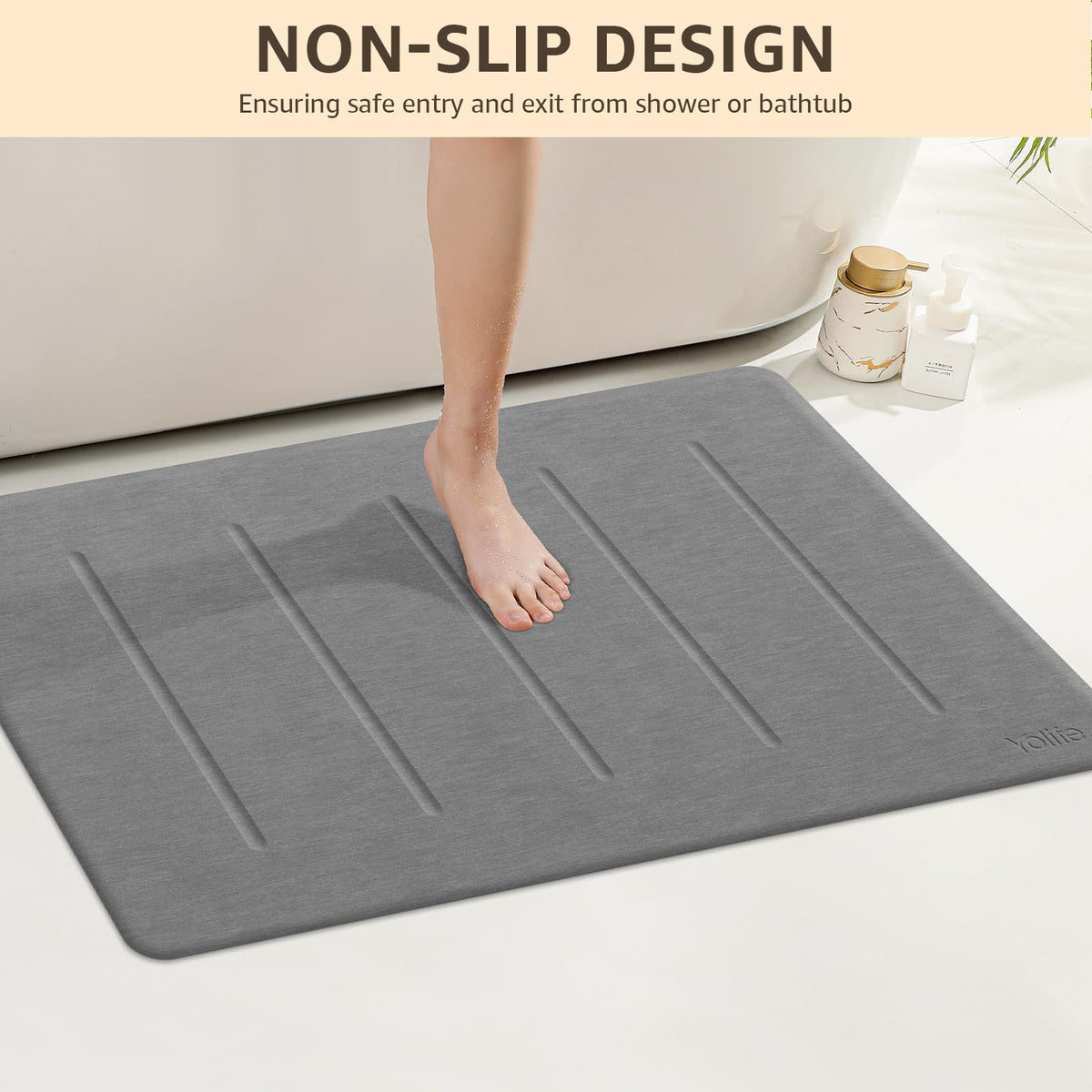 Yolife Easy-clean mat with sanding tool included