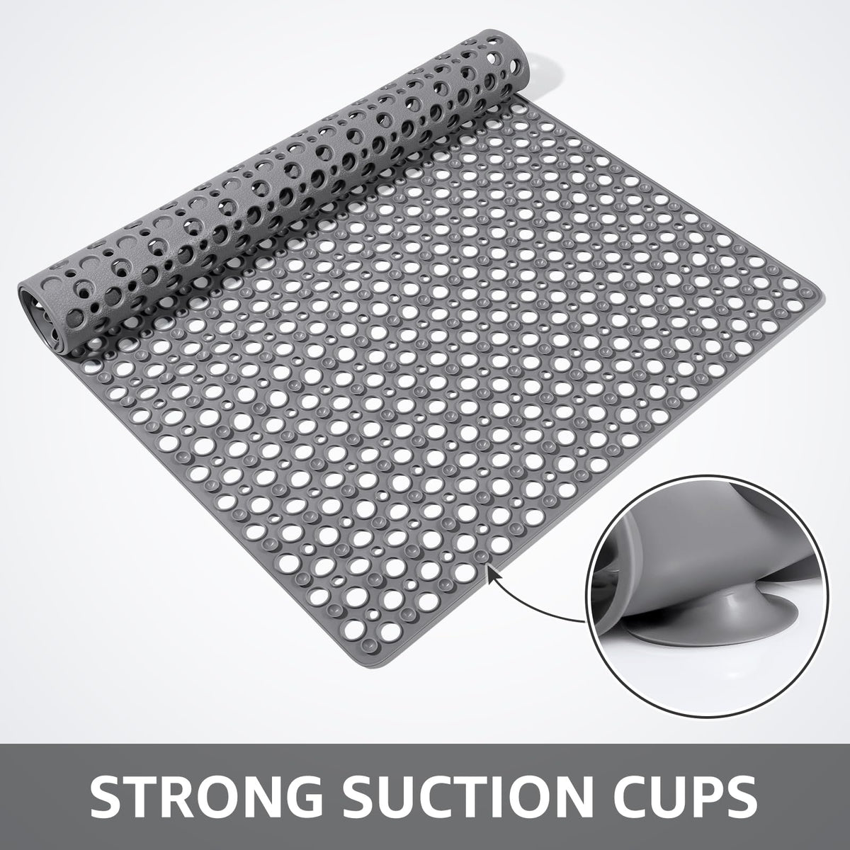 Yolife soft TPE material close-up highlighting odorless, comfortable stepping