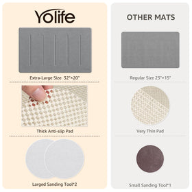 Yolife Natural materials and sustainable fibers for a low-maintenance mat