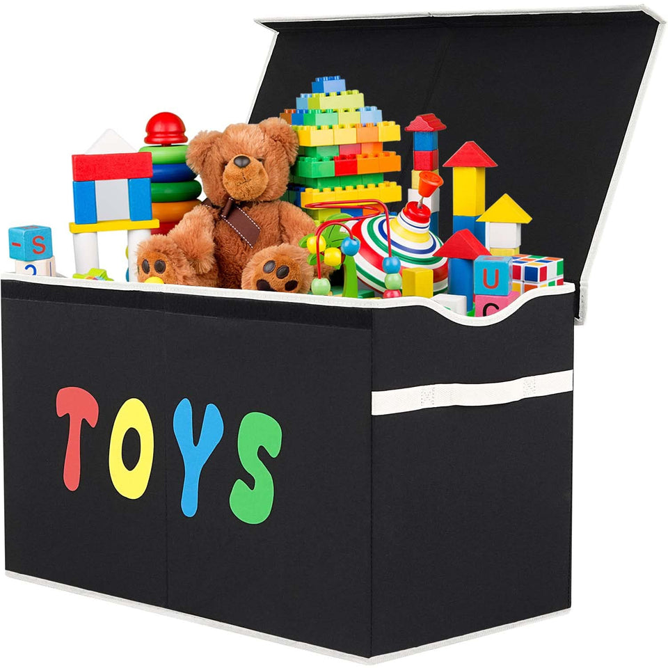 YOLOXO toy box chest folding collapsible design for tidy storage