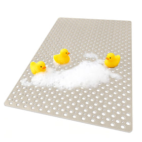 Yonala extra large shower mat full view shows size and coverage for larger showers.