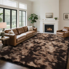 Yongyangjuxin shag rug in living room setup for cozy ambience