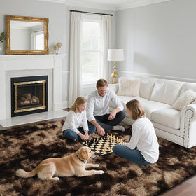 Yongyangjuxin non-slip bottom rug on smooth flooring