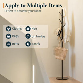 Yoobure Coat Rack modern hall tree complements contemporary decor