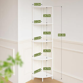 Yoobure corner shelf stand front display suitable for showcasing decor