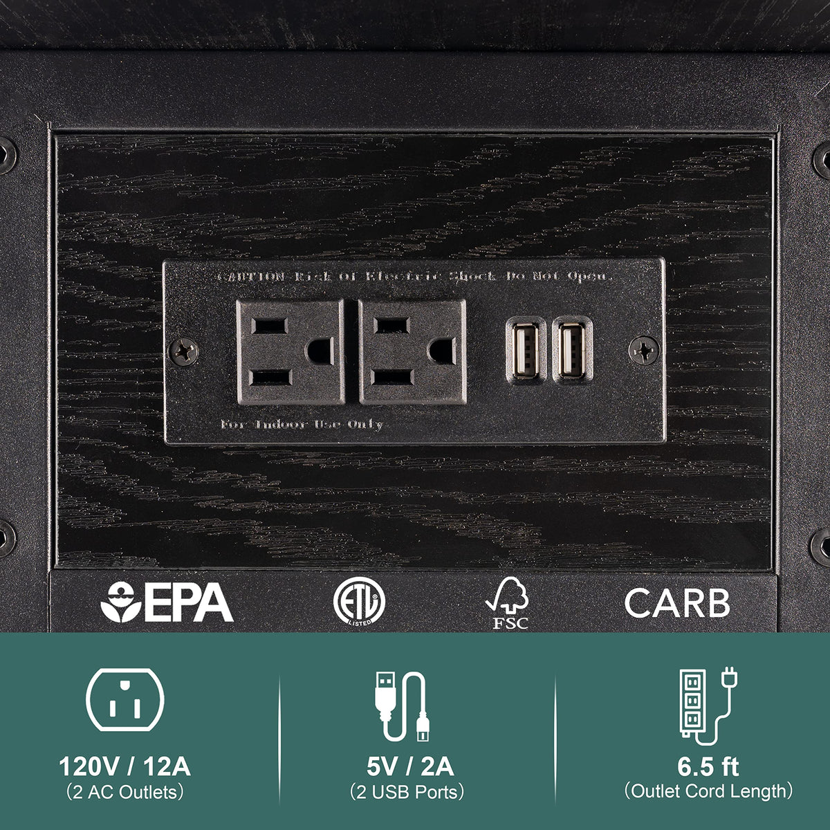 Yoobure end table assembly is simple with numbered steps and online video guidance