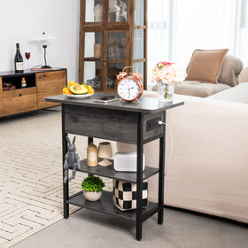 Yoobure end table durable build supports everyday use