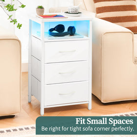 Yoobure night stand assembly with included tools is quick and easy.