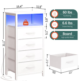 Yoobure night stand charging panel keeps devices powered within reach