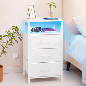 Yoobure night stand charging station simplifies charging with USB ports.