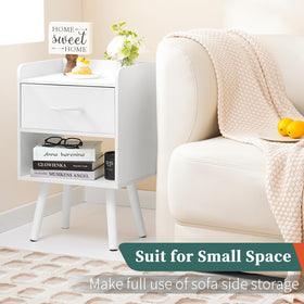 Yoobure nightstand comes with assembly tools and guide for easy setup