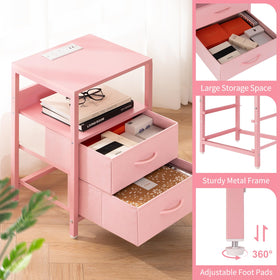 Yoobure compact nightstand design fits small spaces without crowding