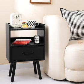 Yoobure nightstand dimensions fit small spaces without crowding.