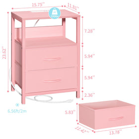 Yoobure drawer fabric detail emphasizing durable fabric quality
