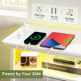 Yoobure open shelf and tabletop organize remotes and keys