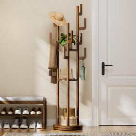 Yoobure rotary coat rack base turntable enables easy access