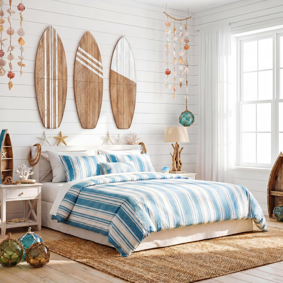 Yookeer coastal decor adds seaside charm to living spaces and hallways